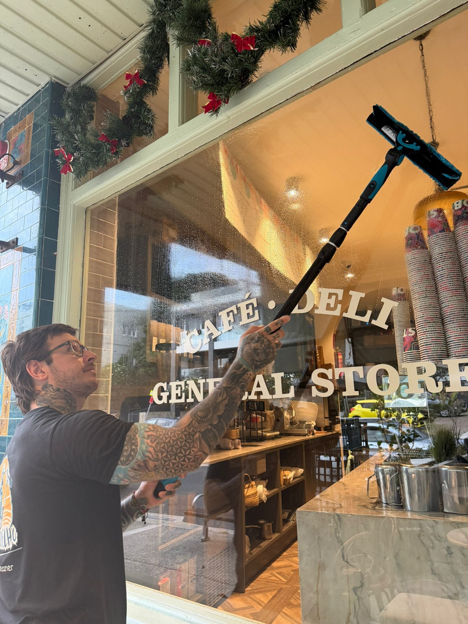 Window cleaning job 12